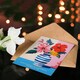 image 4 of Law Magnolia Lilies Modern Bold Colourful Mother in Law Birthday Card