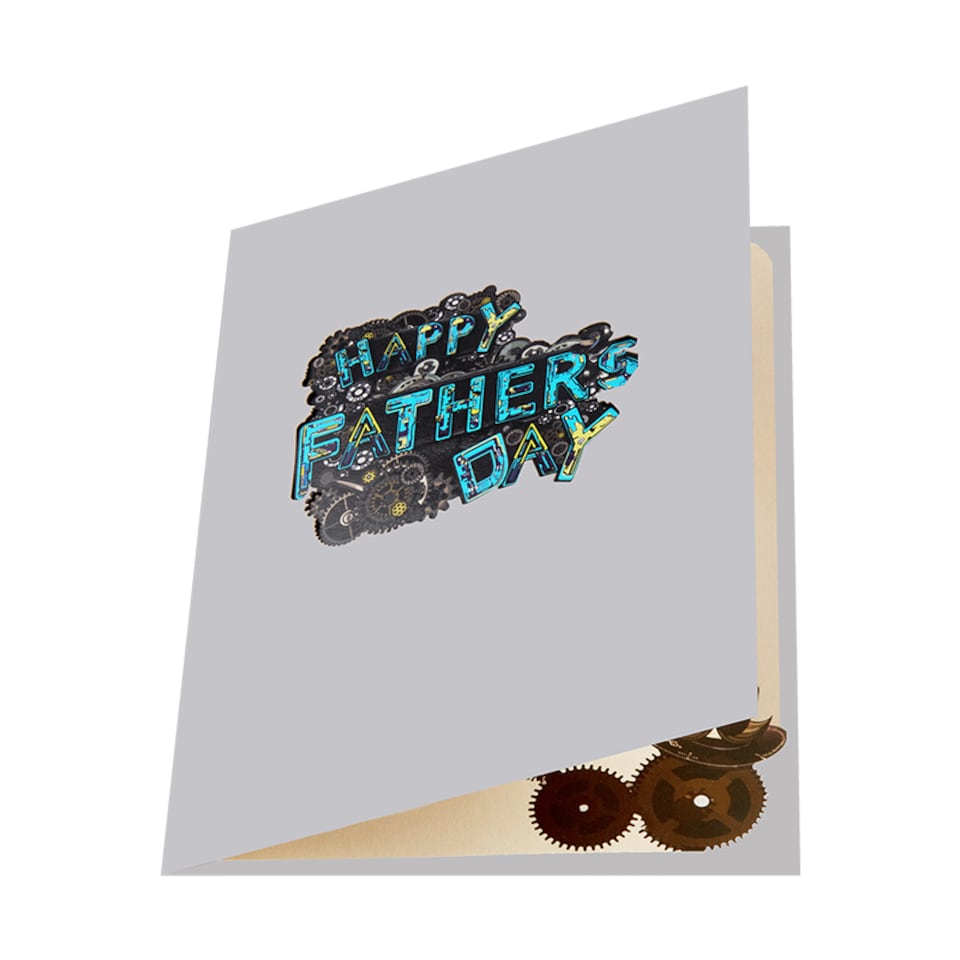 image 1 of Master of Tools Mechanical 3D Pop Up Father’s Day Card