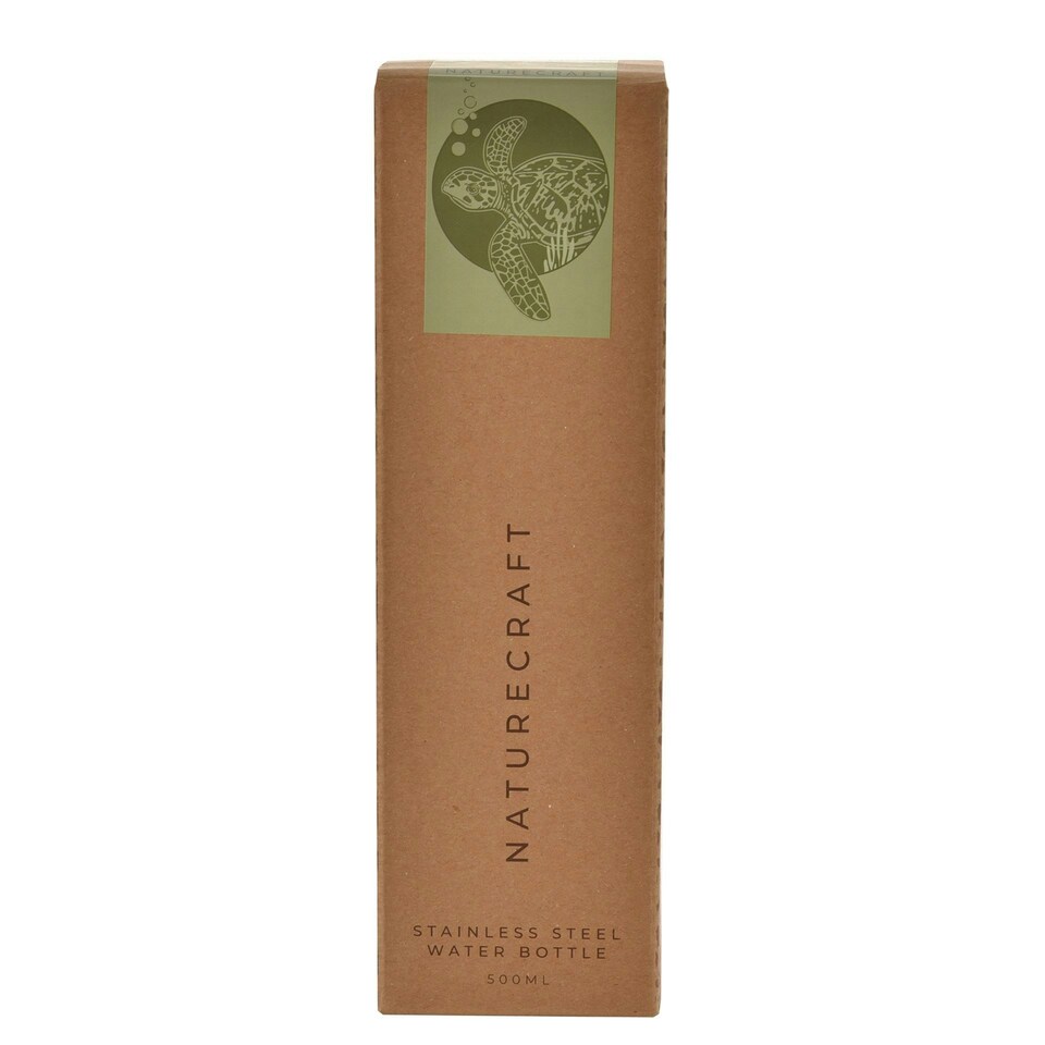 image 1 of Naturecraft Turtle 500ml Reusable Bottle Evergreen Green | Evergreen | 500ml