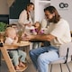 image 3 of Kinderkraft Enock High Chair for Baby and Toddler - Natural
