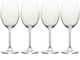 image 1 of Mikasa Wine Glass Set Clear Crystal 470ml Set of 4