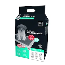M-Pets Carbon Puppy Training Pads (Pack of 30) | White | White | One Size | 1