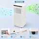 image 5 of EMtronics 7K BTU Air Conditioner with Fan and Dehumidifier - White