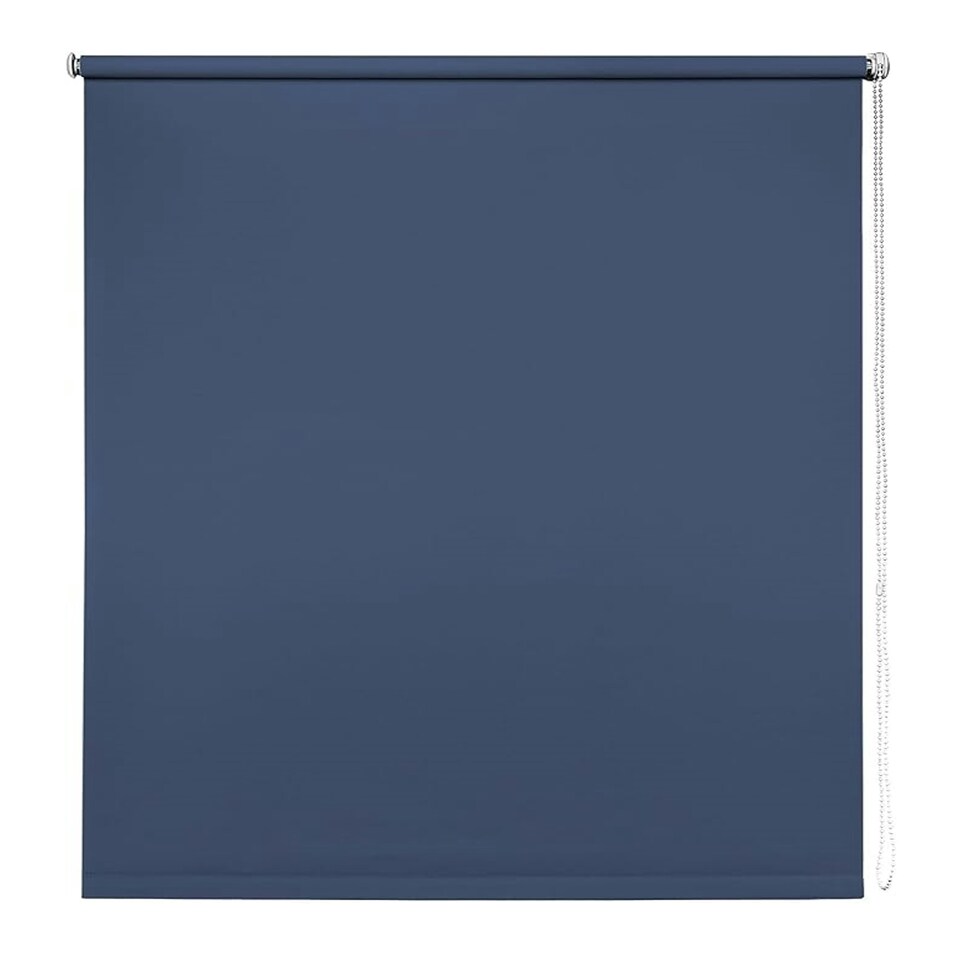 image 1 of 130cm Navy Trimmable Thermal Blackout Roller Blinds