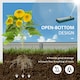 image 3 of Outsunny Galvanised Raised Garden Bed Metal Planter Box with Open Bottom, Green