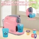 image 5 of Kids Coffee Machine Toy with Lights, Sounds & Interactive Order Broadcast - Pretend Play Kitchen Appliance for Boys & Girls Ages 3-4 (Pink)