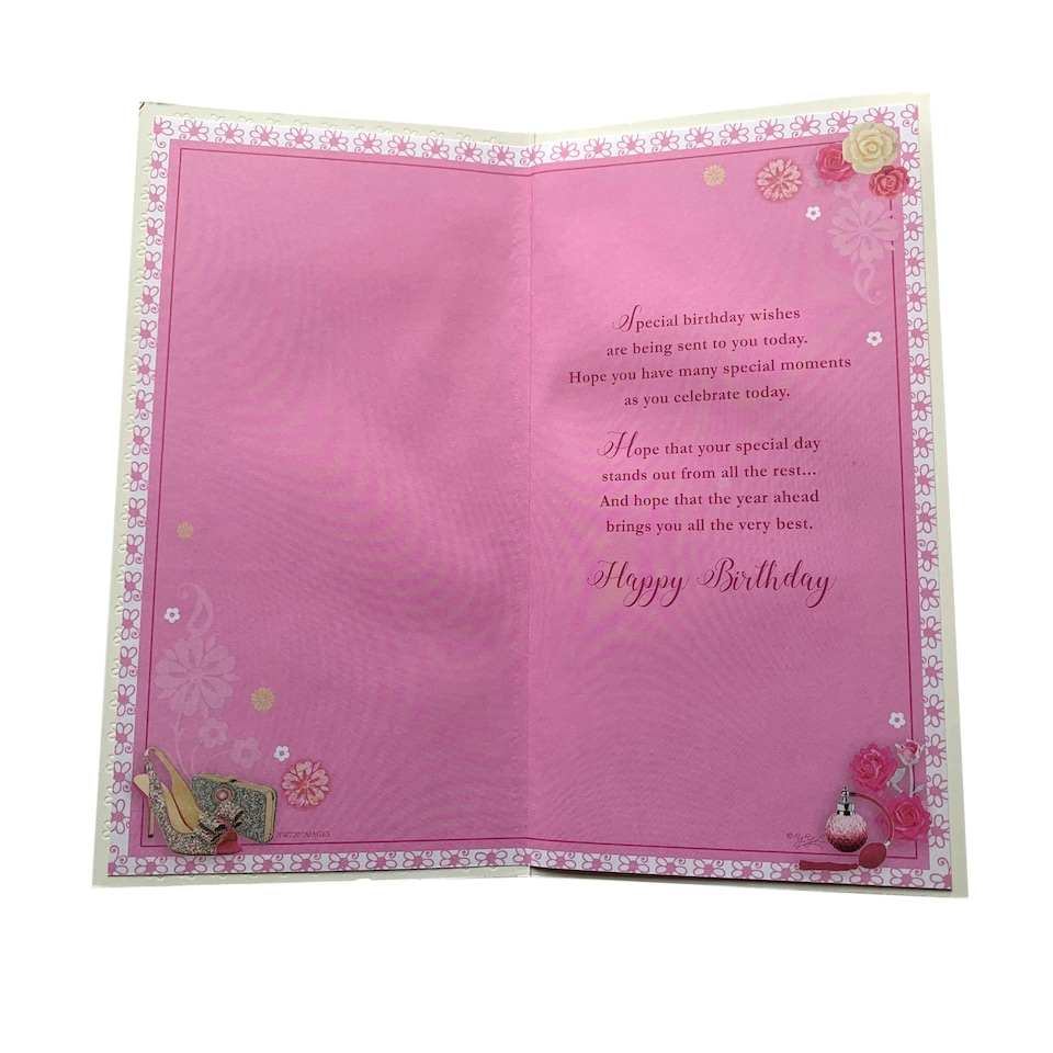 image 1 of You're 30 Today Birthday Open Female Soft Whispers Card