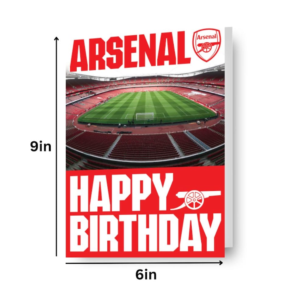 image 1 of Arsenal FC Birthday Sound Card