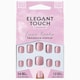 image 2 of Elegant Touch Luxe Looks 24 False Nails with Glue - Prosecco Poppin'