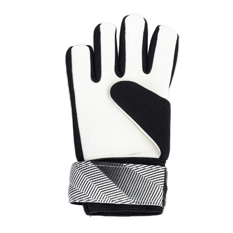 image 1 of Newcastle United FC Childrens/Kids Fuse Crest Goalkeeper Gloves - Black/White - 67mm - 73mm Black | 67mm - 73mm