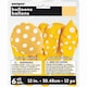 image 2 of Pack of 6 Sunflower Yellow Dots 12" Latex Balloons