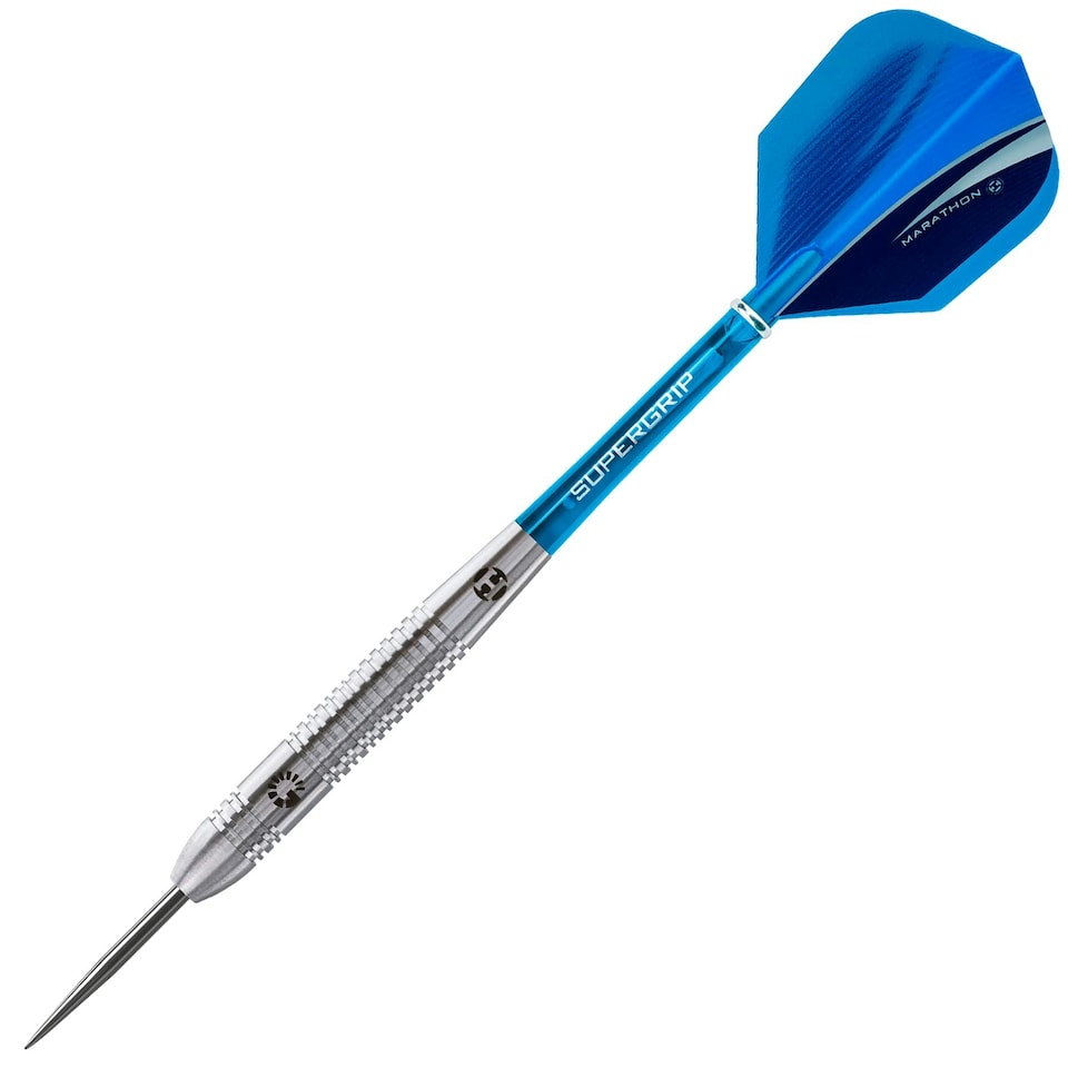 image 1 of Harrows GENESIS Tungsten Steel Tip Darts 21g 22g 23g 24g 25g 26g High Traction Grip, Supergrip Shafts, Marathon Flights (21g)