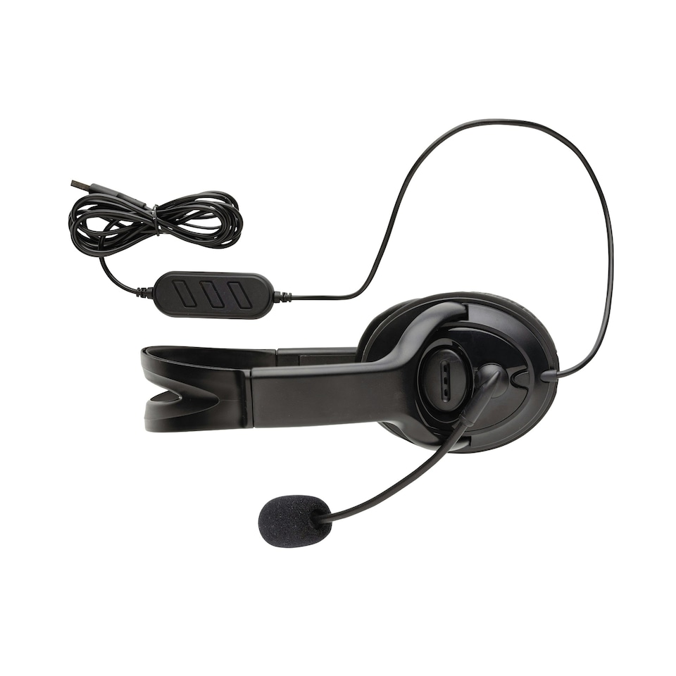 image 1 of XD Collection Wired Headphones - Black - One Size | Black