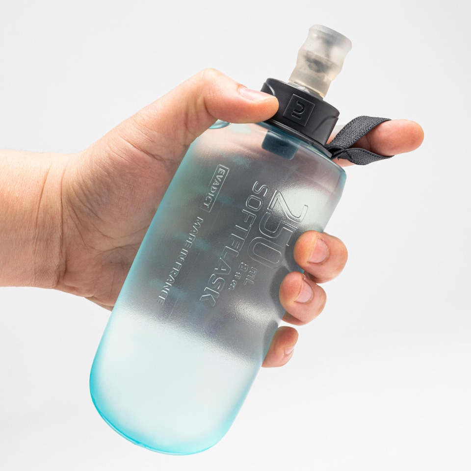 image 1 of Decathlon Extruded Flexible Flask Water Bottle 250 ml