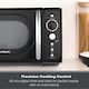image 8 of Hamilton Beach 20L Retro Black Microwave