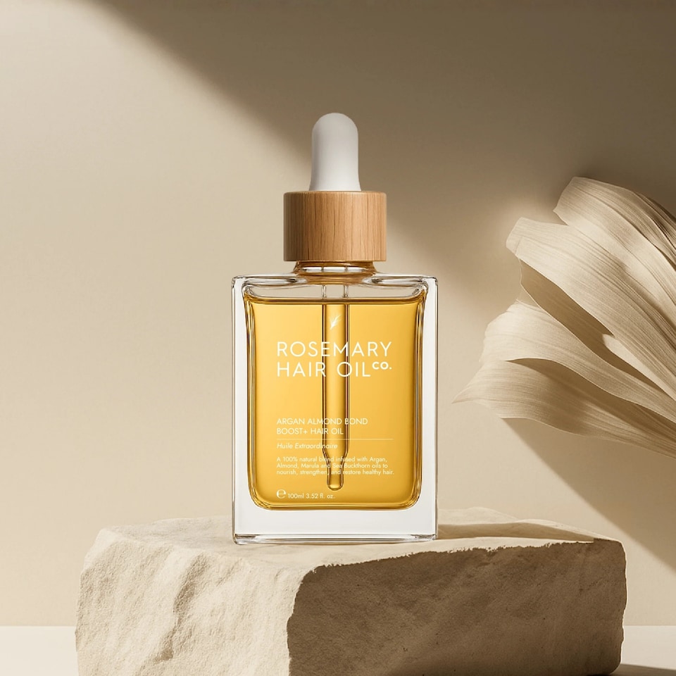 image 1 of Rosemary Hair Oil Co Argan Almond Bond Boost+ Hair Oil