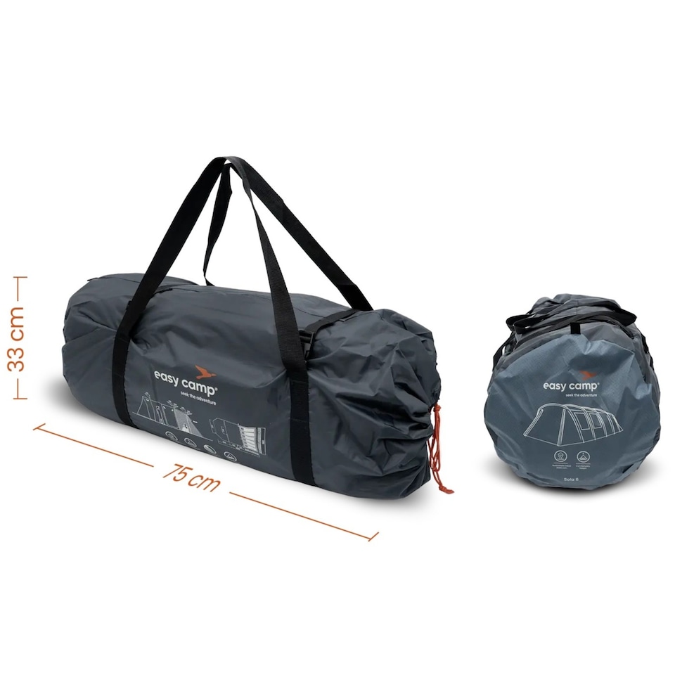 image 1 of Easy Camp Sola 6 Tunnel Tent