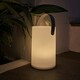 image 1 of ValueLights Daomu White Outdoor Lantern Touch On/Off | White