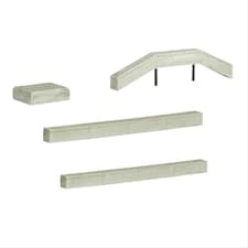 Bachmann Scenecraft Lineside Troughs and Catchpits (Pre-Built)