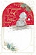 image 1 of Bear On Sledge Dad Christmas Card