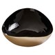 image 2 of Elva Black And Gold Trinket Bowl Gold