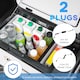 image 6 of Outsunny 12V Portable Car Refrigerator with Inner LED Light Indoor Outdoor, 25L