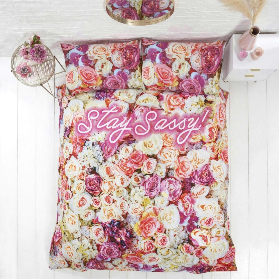 image 1 of Stay Sassy Duvet Cover Set - King