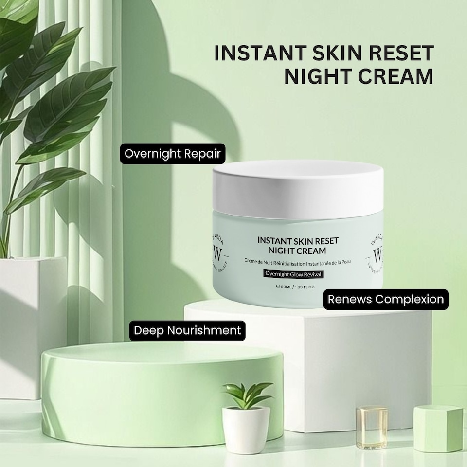 image 1 of Warda Luxury Skincare Instant Skin Reset Night Cream