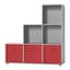 Grey & Red