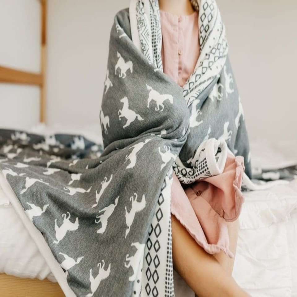 image 1 of Copper Pearl 3 Layer Quilt Colt