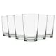 image 1 of Nicola Spring Meknes Recycled Highball Glasses - 325ml - Clear - Pack of 6 | Clear | Clear | 6