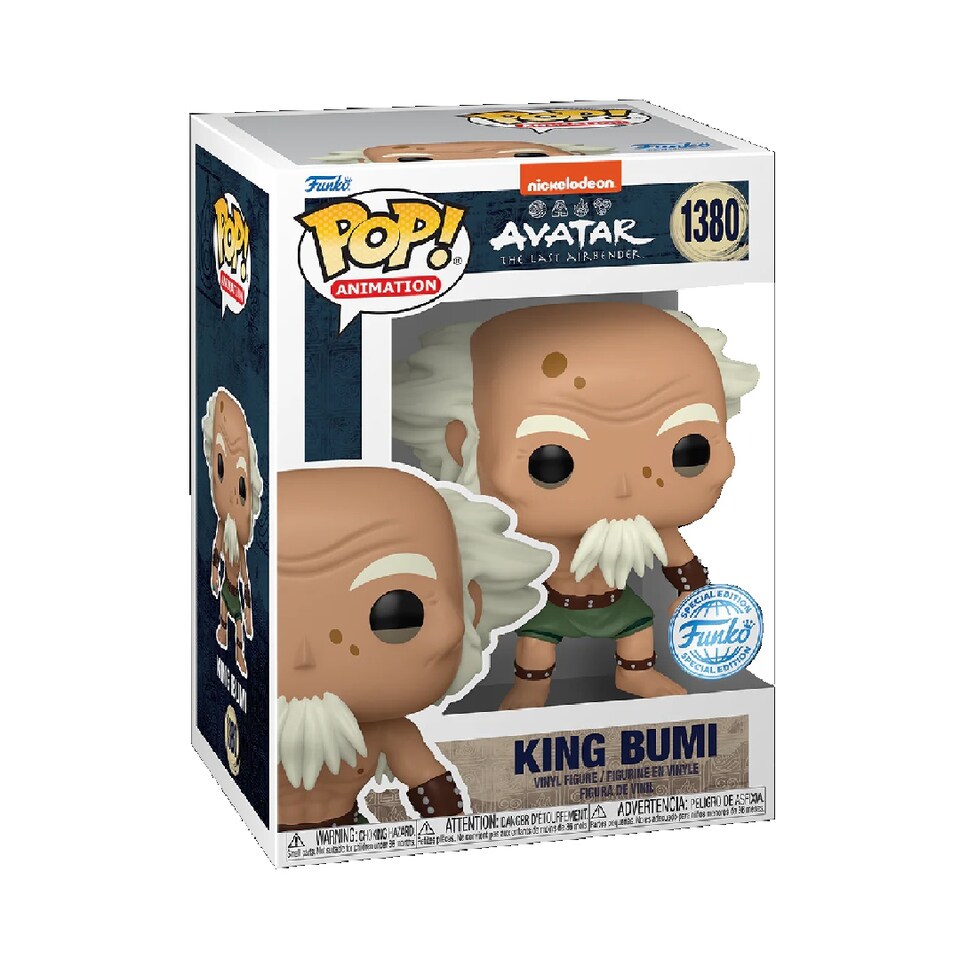 Funko Pop Animation Avatar The Last Airbender King Bumi Figure 1380