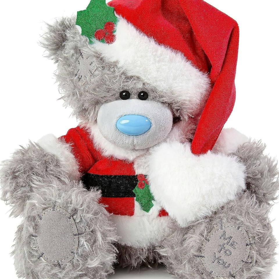 image 1 of Me to You Tatty Teddy Dressed As Santa 19cm High