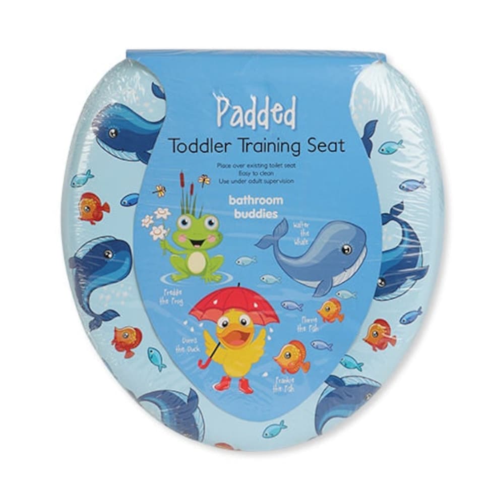 Padded Toddler Training Seat Blue