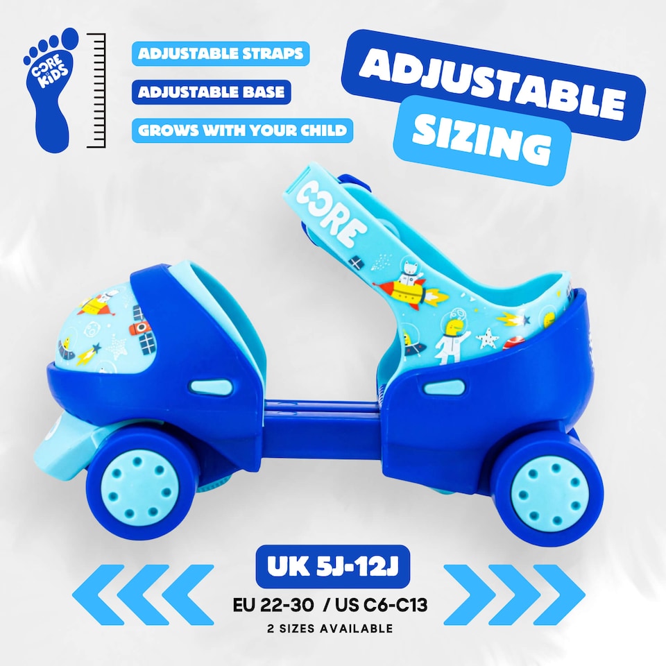 image 1 of CORE Kids Stomp & Roll Adjustable Learner Skate