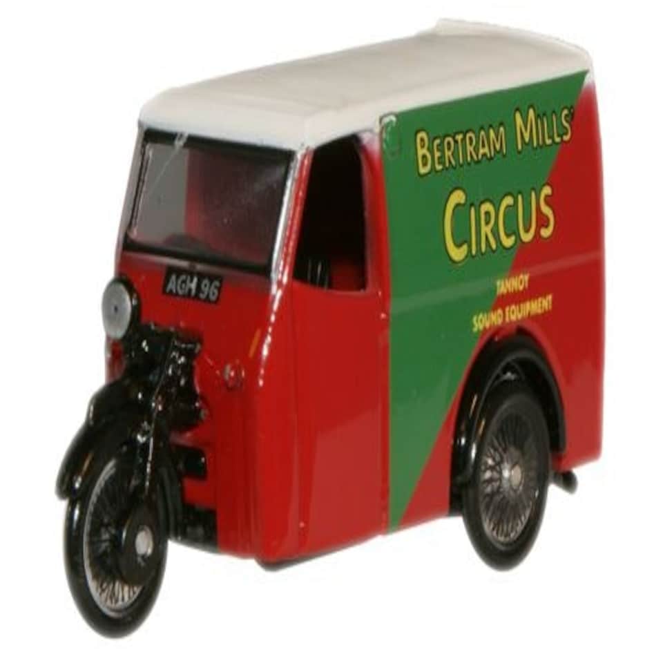 Oxford Diecast Tricycle Van Bertram Mills