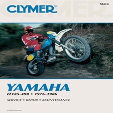 Yamaha IT125-490 Motorcycle (1976-1986) Service Repair Manual...