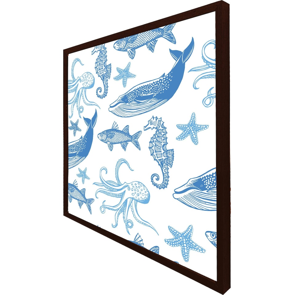 image 1 of Sealife (Picture Frame) White | L