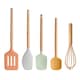 image 1 of KitchenCraft Utensil Set Multicolour Silicone Wood 5 Piece