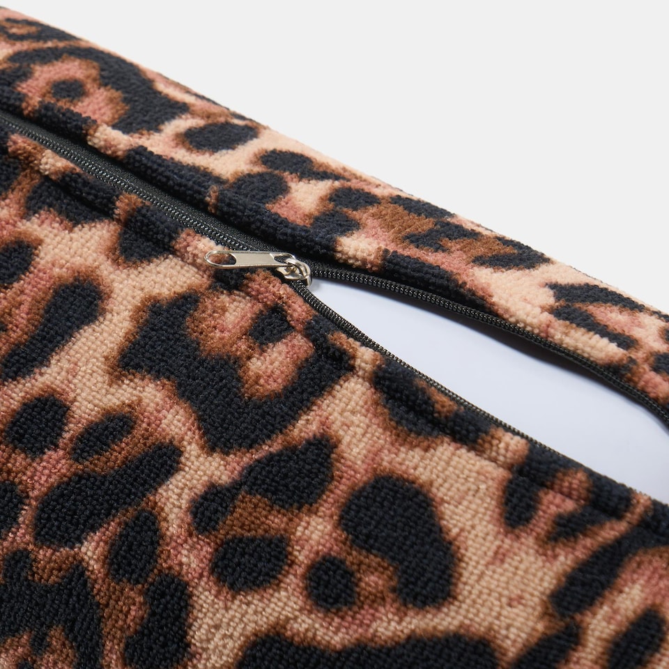 image 1 of OHS Leopard Beach Bolster Neck Back Support Pillow