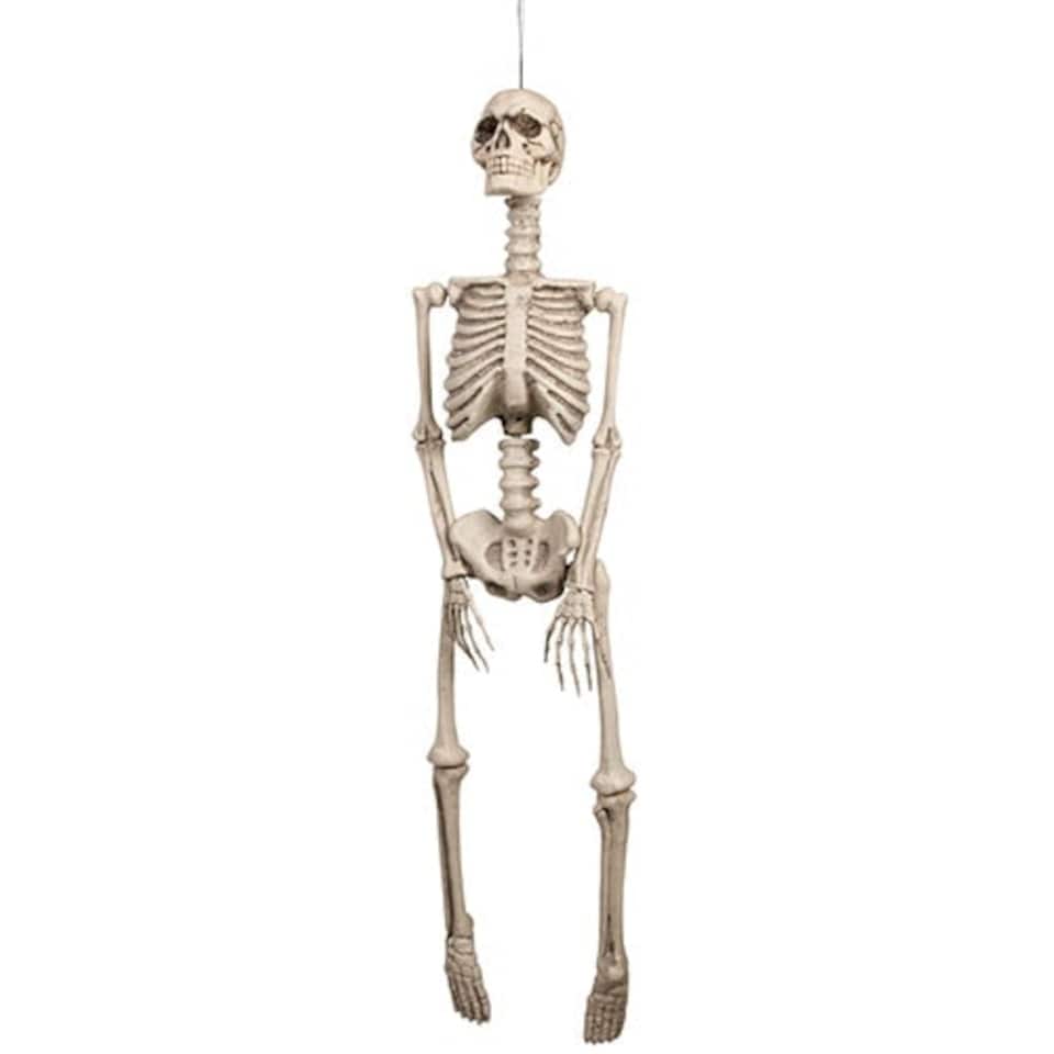 image 1 of Halloween Prop Skeleton Hanging Decoration 92cm