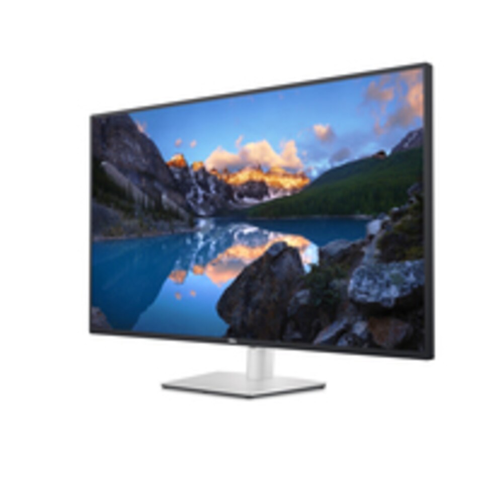 image 1 of DELL UltraSharp U4323QE, 109.2 cm (43"), 3840 x 2160 pixels, 4K Ultra HD, LCD, 8 ms, Silver | Silver | Silver | 94.1 cm