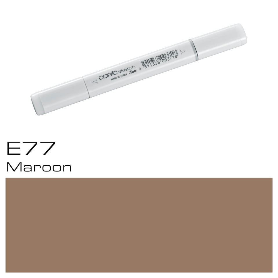 image 1 of Copic Sketch Marker, Maroon, Single Pen