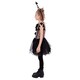 image 3 of Dark Vintage Clown Girls Fancy Dress Costume Kids Small - Age 4-6