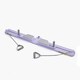 image 4 of Myga Pilates Split Glider Board with Adjustable Handrail - Purple