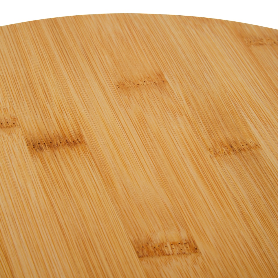 image 1 of Interiors by Premier Bamboo Wood Chopping Board, Natural Wood Round Chopping Board For Kitchen Counter Top, Wood Chopping Board