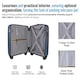 image 3 of Premium 100% Makrolon PC 2 PCS Suitcase Set | Vanity + Cabin Luggage