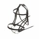image 1 of Shires Velociti Hunter Cavesson Bridle Black | Size: Cob
Colour: Black