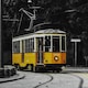 image 2 of Metal Art Tram Brushed Aluminium Print
