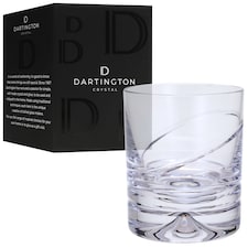 Dartington Crystal Helix Double Old Fashioned Tumbler Glass